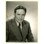 TRACY SPENCER: (1900-1967) American actor,