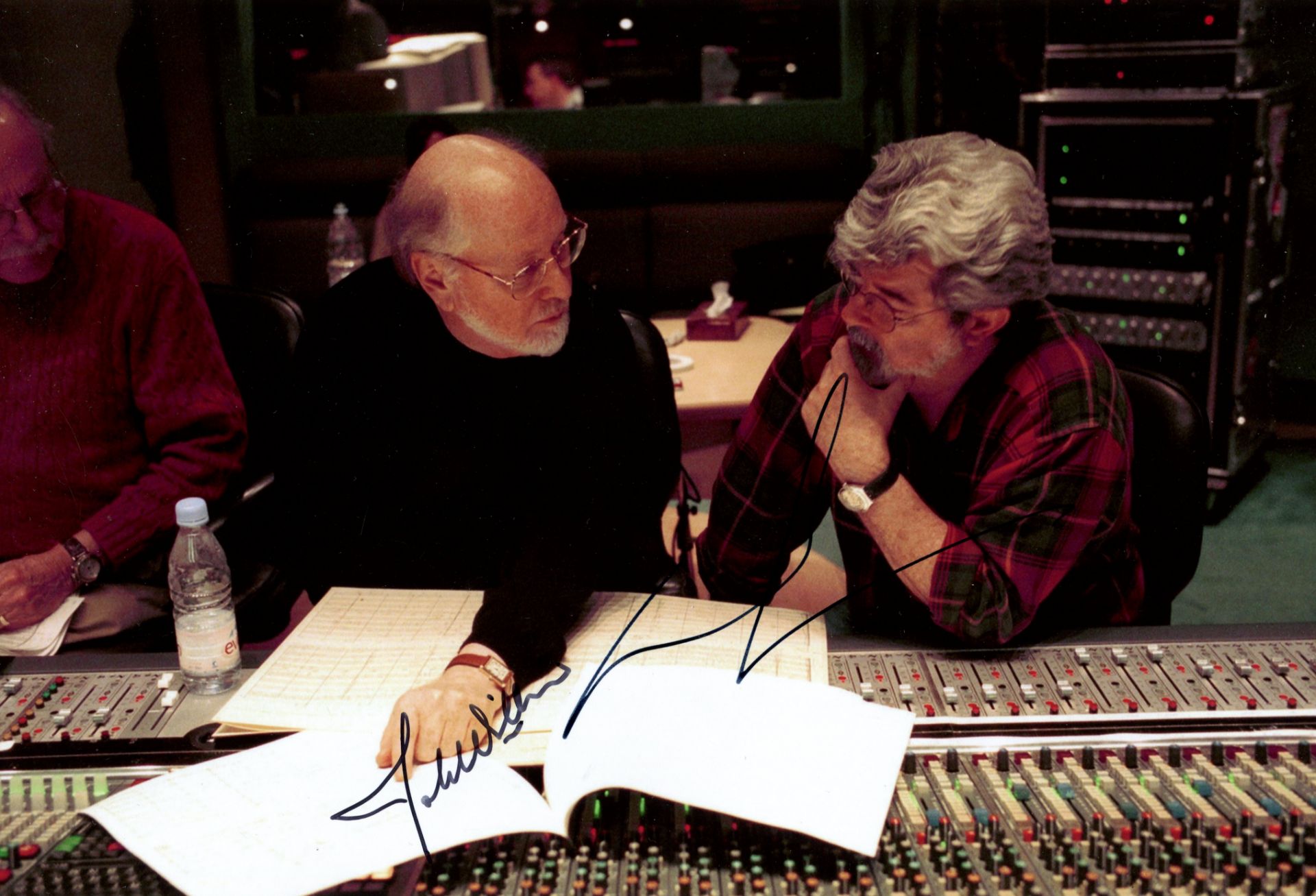 WILLIAMS JOHN & LUCAS GEORGE: John Williams (1932- ) American Composer and Conductor.