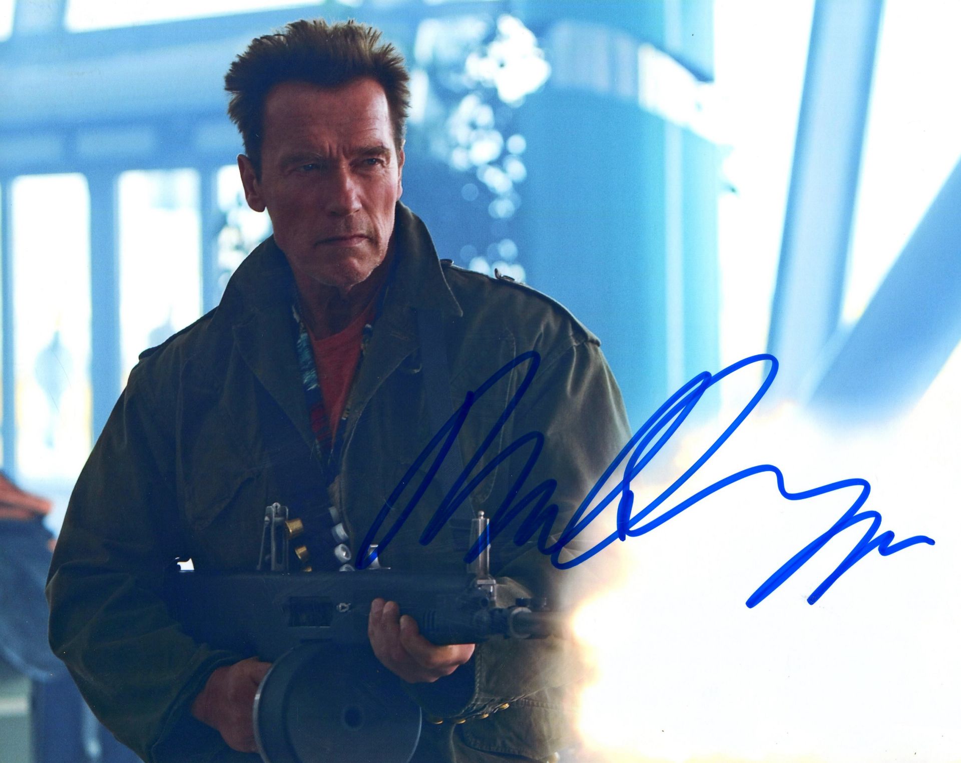 SCHWARZENEGGER ARNOLD: (1947- ) Austrian-American Actor,