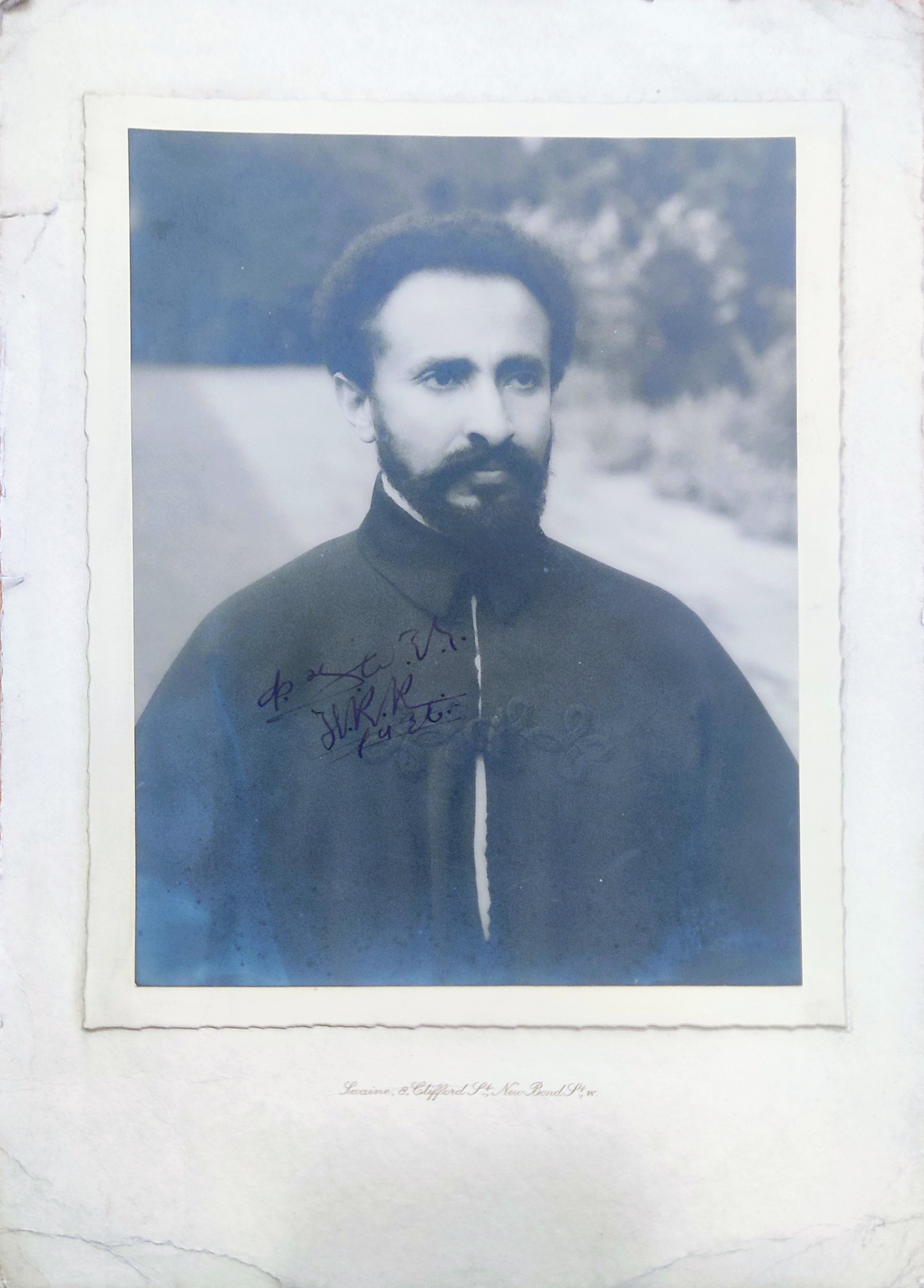 HAILE SELASSIE I: (1892-1975) Ethiopian Regent Plenipotentiary 1916-30 and Emperor 1930-74.