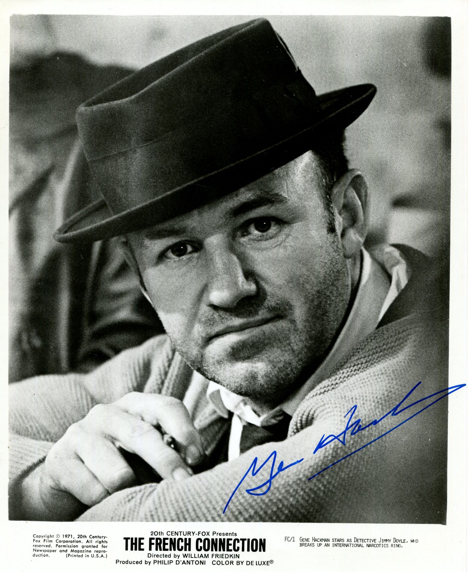 HACKMAN GENE: (1930- ) American actor,