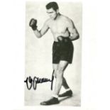 SCHMELING MAX: (1905-2005) German boxer, World Heavyweight Champion 1930-32.