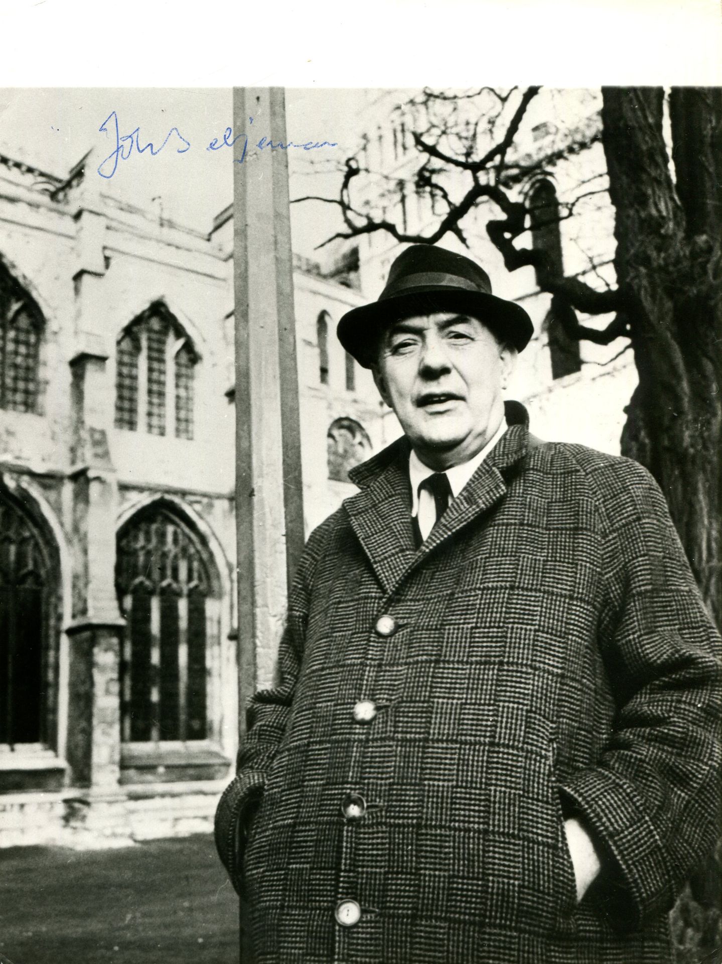 BETJEMAN JOHN: (1906-1984) English Poet Laureate 1972-84.