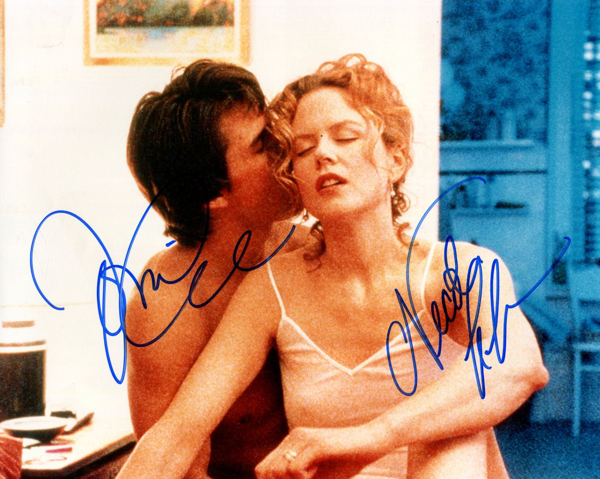 EYES WIDE SHUT: Signed colour 10 x 8 photograph by both Tom Cruise (Dr.