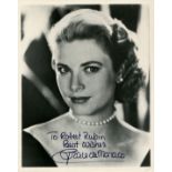 KELLY GRACE: (1929-1982) American actress and Princess of Monaco, Academy Award winner.