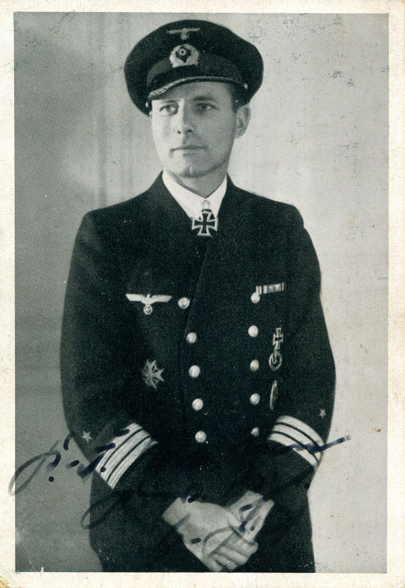 GERMAN NAVY: Karl-Friedrich Merten (1905-1993) German U-boat Commander of World War II,