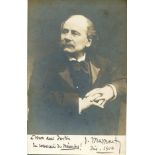 MASSENET JULES: (1842-1912) French composer of the Romantic era.