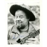 IVES BURL: (1909-1995) American folk music singer and actor,