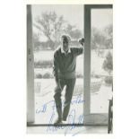 BRITTEN BENJAMIN: (1913-1976) English composer. Signed 4.5 x 6.