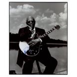 KING B.B.: (1925-2015) American blues Singer, Guitarist and Songwriter. Worldwide known as ''The