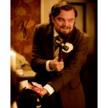 DICAPRIO LEONARDO: (1974- ) American Actor, Academy Award winner. Signed colour 8 x 10 photograph by