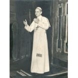 PAUL VI: (1897-1978) Pope of the Catholic Church 1963-78, canonised as a saint in 2018. A large