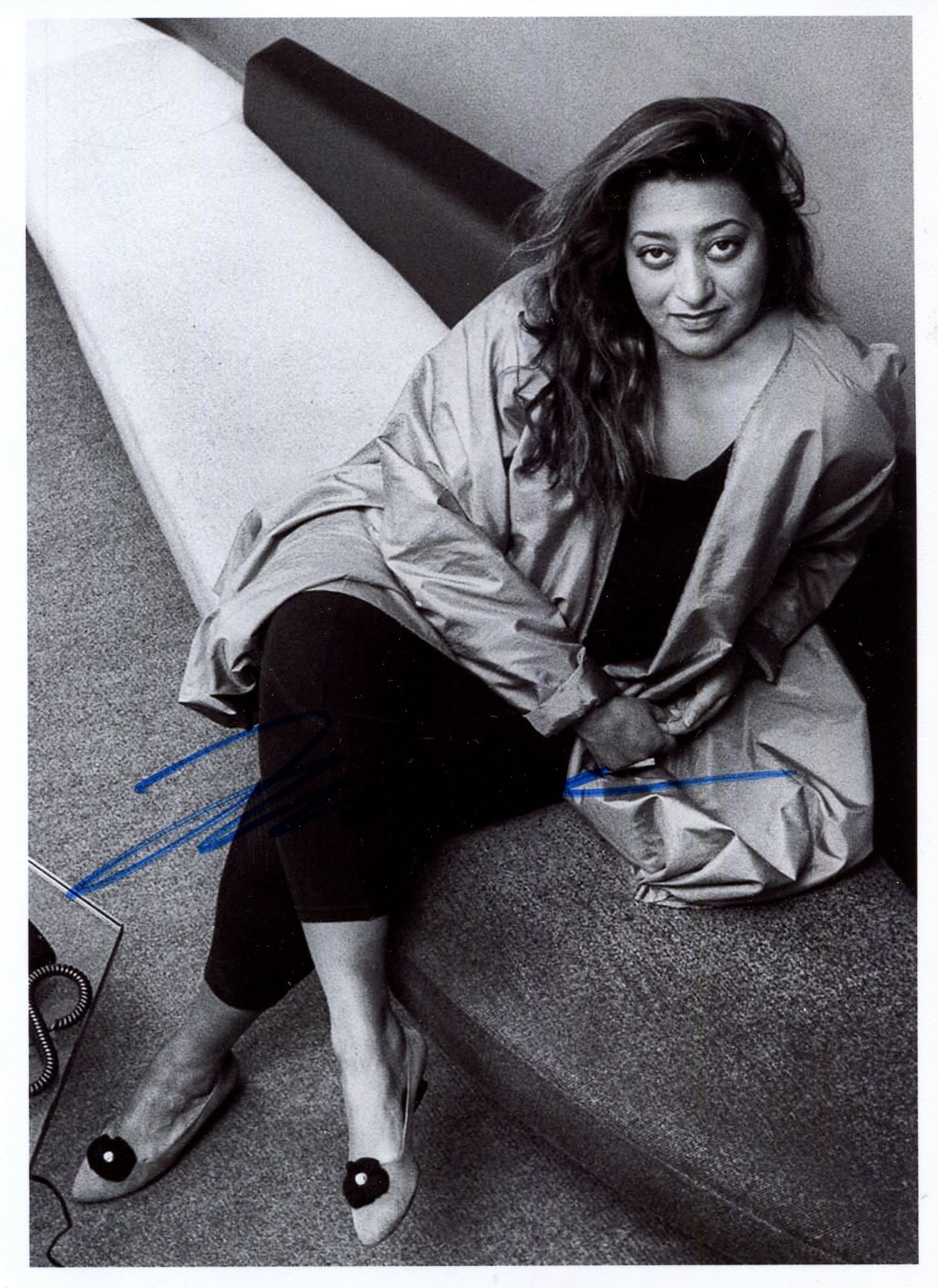 HADID ZAHA: (1950-2016) British-Iraqi Architect and Designer. Known as the Queen of the Curve, her