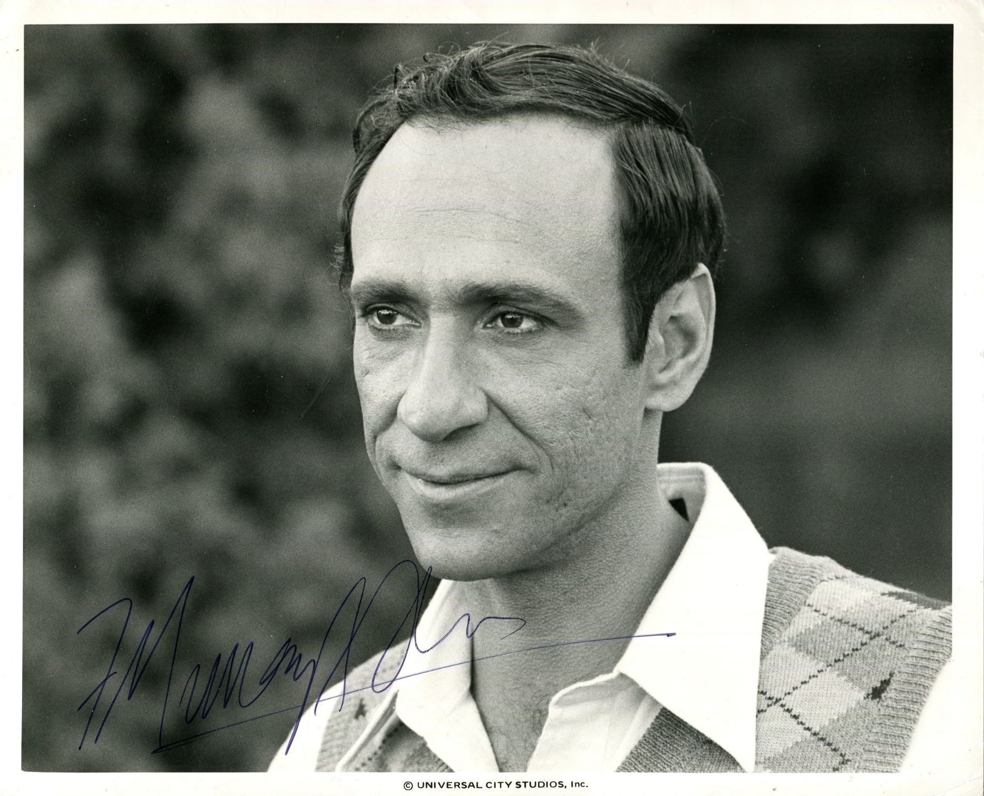 ABRAHAM F. MURRAY: (1939- ) American actor, Academy Award winner. Signed 10 x 8 photograph of