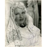 WEST MAE: (1893-1980) American actress and sex symbol. Vintage signed and inscribed 8 x 10