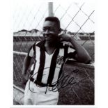 PELÉ: (1940-2022) Brazilian Footballer, widely considered as one of best players of all time. Signed