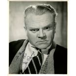 CAGNEY JAMES: (1899-1986) American actor, Academy Award winner. A good vintage signed and