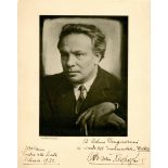 RESPIGHI OTTORINO: (1879-1936) Italian Composer. An excellent signed and inscribed 9.5 x 12.5