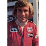 HUNT JAMES: (1947-1993) British motor racing driver, Formula One World Champion 1976. A good