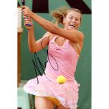 SHARAPOVA MARIA: (1987- ) Russian tennis player, Wimbledon Champion 2004. Signed colour 8 x 11.5