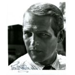 NEWMAN PAUL: (1925-2008) American actor, Academy Award winner. A good signed 8 x 10 photograph of