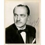 MARCH FREDRIC: (1897-1975) American actor, Academy Award winner. A good vintage signed and inscribed