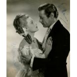 FOXES OF HARROW THE: Vintage signed 7.5 x 9 photograph by both Rex Harrison (Stephen Fox) and