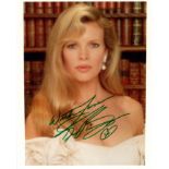 BASINGER KIM: (1953- ) American actress, Academy Award winner. Signed colour 8 x 10 photograph of