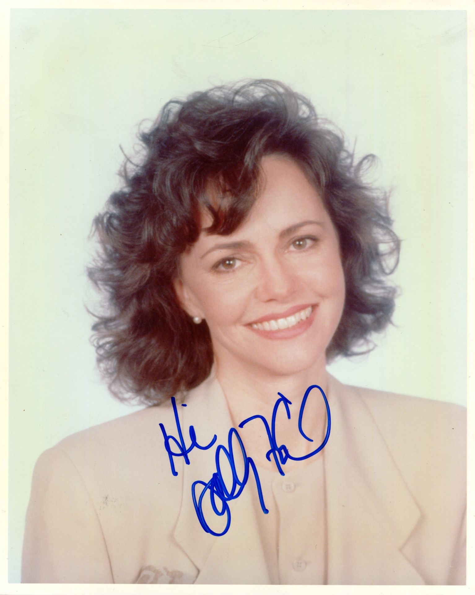 FIELD SALLY: (1946- ) American actress, Academy Award winner. Signed colour 8 x 10 photograph of