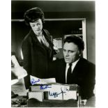 V.I.P.S THE: A good vintage signed 7.5 x 9.5 photograph by both Richard Burton (Paul Andros) and