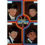 [BEATLES THE]: BLAKE PETER (1932- ) English pop artist who co-created the sleeve design for the