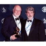 LUCAS GEORGE & WILLIAMS JOHN: George Lucas (1944- ) American film Director. Best known for