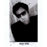 JOEL BILLY: (1949- ) American singer and pianist. Signed 8 x 10 photograph of Joel in a head and