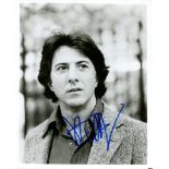 HOFFMAN DUSTIN: (1937- ) American actor, Academy Award winner. Signed 8 x 10 photograph of Hoffman