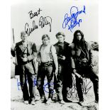 YOUNG GUNS II: Signed 8 x 10 photograph by Emilio Estevez (William H. 'Billy the Kid' Bonney),