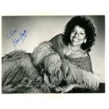 GAYNOR GLORIA: (1943- ) American singer, famous for her disco-era hits of the 1970s. Signed and