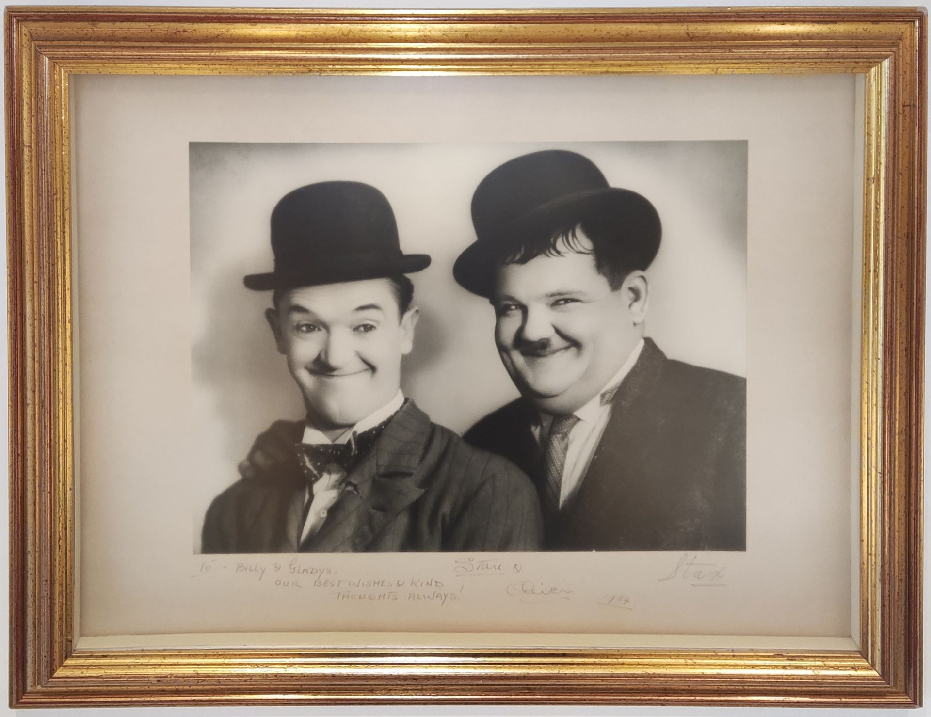 LAUREL & HARDY: LAUREL STAN (1890-1965) & HARDY OLIVER (1892-1957) English and American film - Image 2 of 2