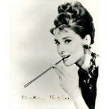 HEPBURN AUDREY: (1929-1993) Belgian-born British actress, Academy Award winner. Signed 8 x 10