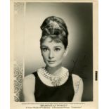 HEPBURN AUDREY: (1929-1993) Belgian-born British actress, Academy Award winner. A good vintage