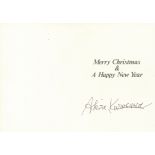 KUROSAWA AKIRA: (1910-1998) Japanese film director, Academy Award winner. Signed Christmas greetings