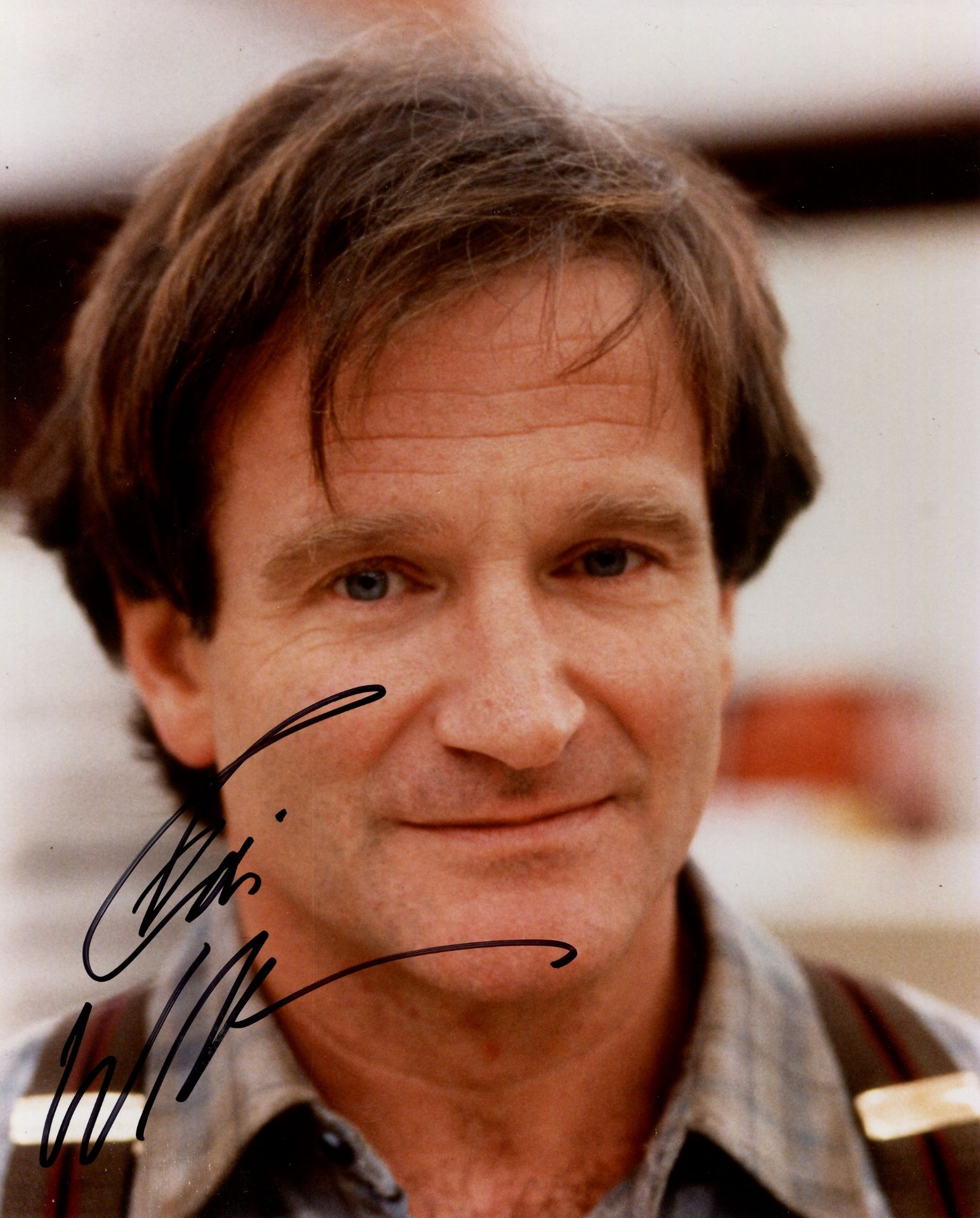 WILLIAMS ROBIN: (1951-2014) American actor and comedian, Academy Award winner. Signed colour 8 x