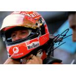 SCHUMACHER MICHAEL: (1969- ) German motor racing driver, Formula One World Champion 1994, 1995,