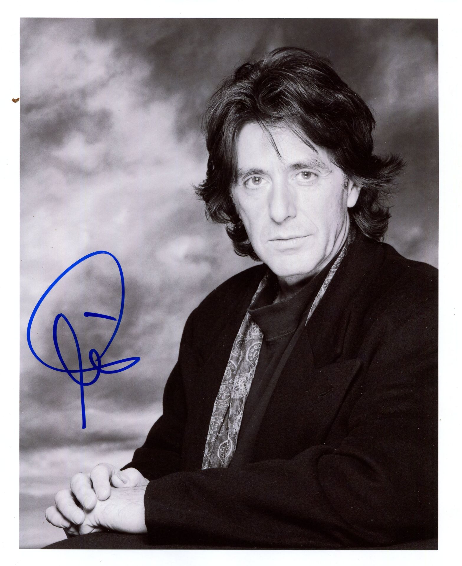 PACINO AL: (1940- ) American actor, Academy Award winner. Signed 8 x 10 photograph by Pacino, the