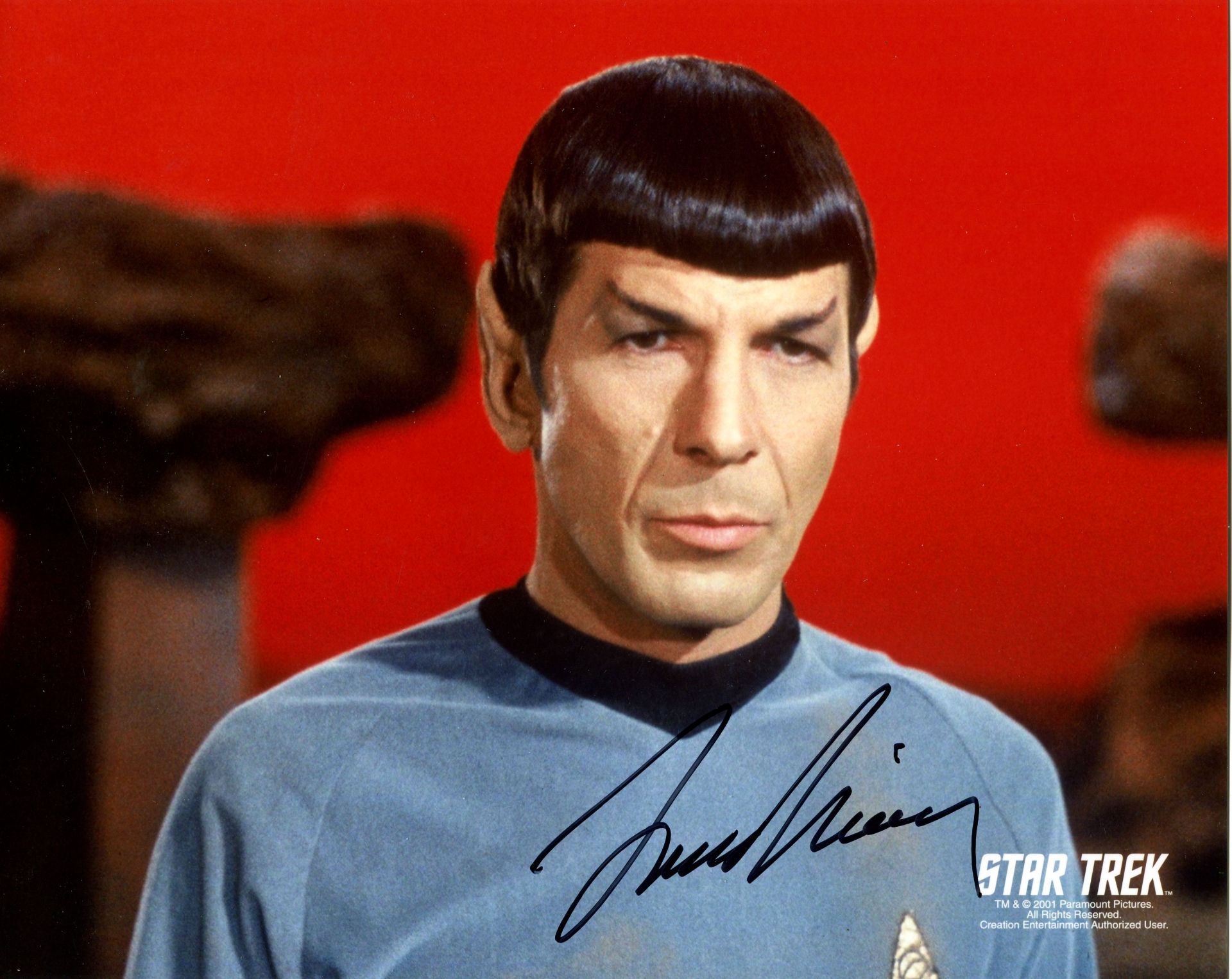 STAR TREK: Small selection of signed colour 10 x 8 photographs by various actors who starred in