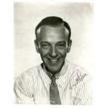 ASTAIRE FRED: (1899-1987) American dancer and actor, Academy Award winner. Signed 8 x 10