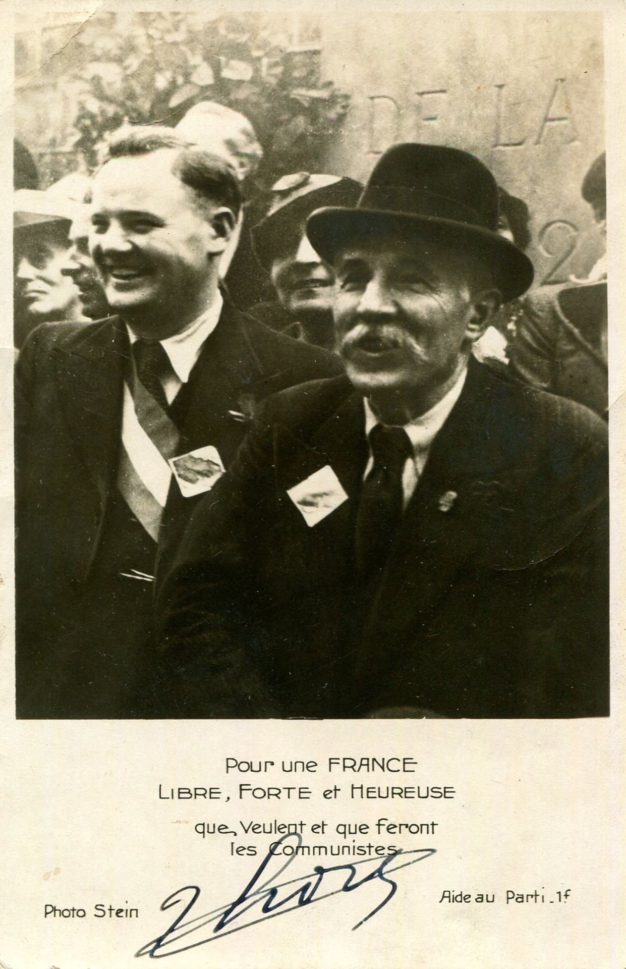 THOREZ MAURICE: (1900-1964) French politician who served as General Secretary of the French