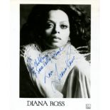 ROSS DIANA: (1944- ) American singer associated with the Motown group The Supremes. Signed and
