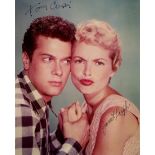 CURTIS & LEIGH: CURTIS TONY (1925-2010) American actor & LEIGH JANET (1927-2004) American actress,