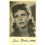 RIEFENSTAHL LENI: (1902-2003) German film director, photographer and actress,