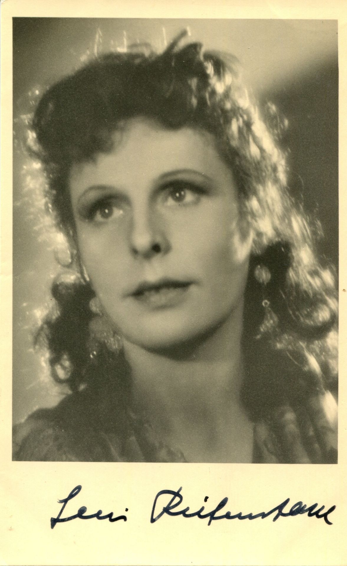 RIEFENSTAHL LENI: (1902-2003) German film director, photographer and actress,